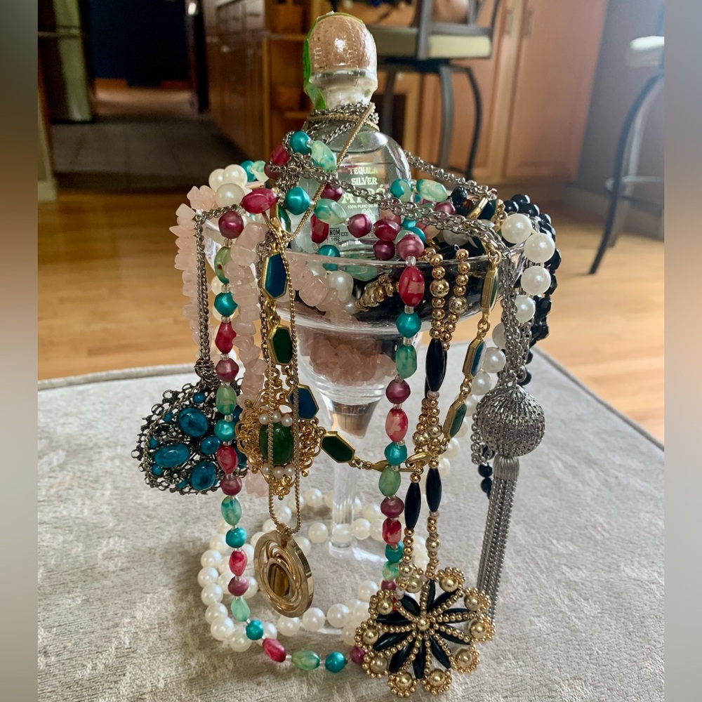 Mystical Margarita Jewelry Glass